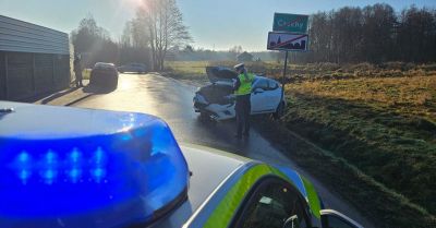 Kilka kolizji od rana na drogach powiatu